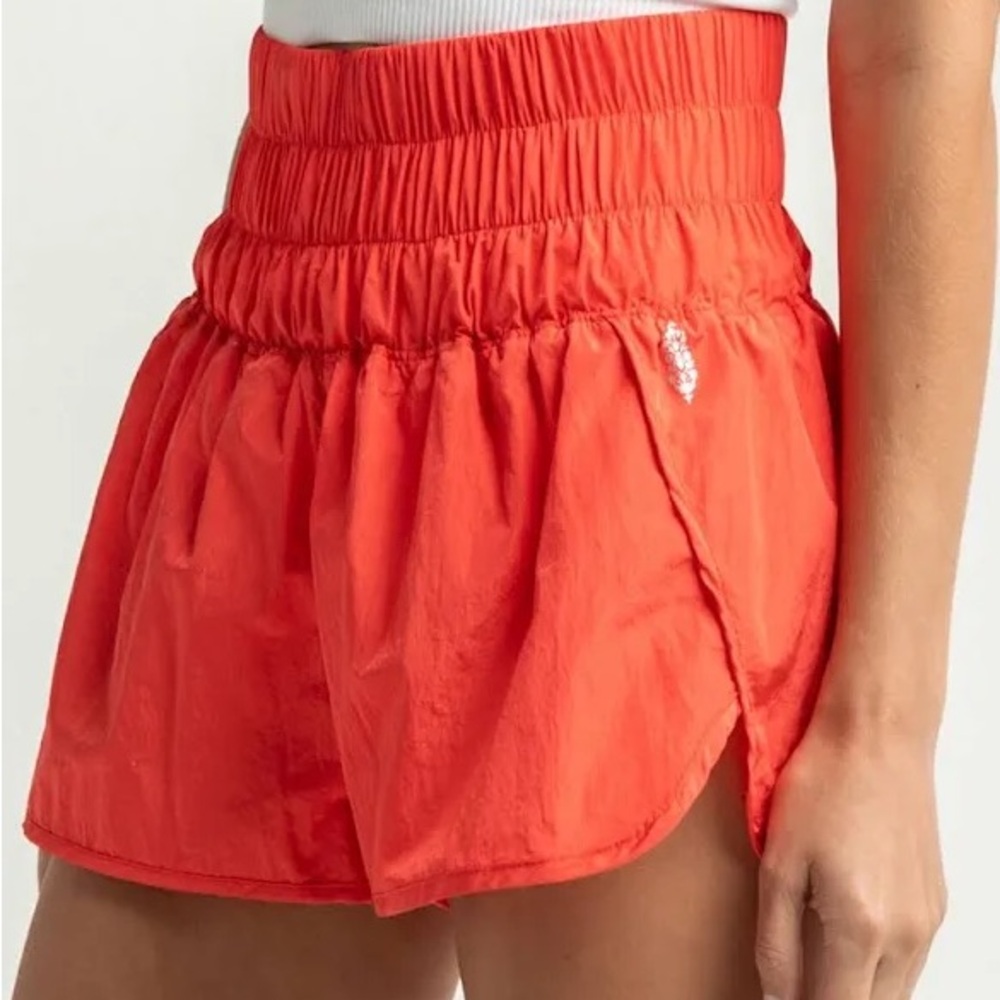 Free People Movement The Way Home Active Shorts Women’s Cherry Bomb Red Large